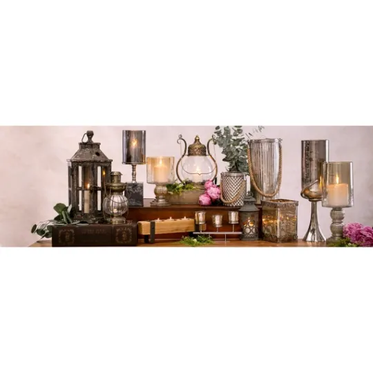 Kirkland's Home Speckled 2-Pc. Candle Holder Set- Candle Holders