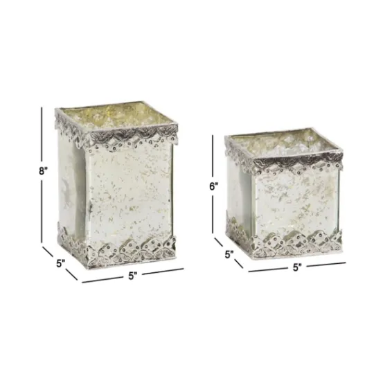 Kirkland's Home Speckled 2-Pc. Candle Holder Set- Candle Holders