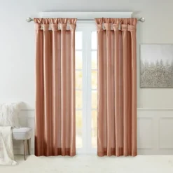 Kirkland's Home Spice Twist Top Curtain Panel, 84 In.- Curtains & Drapes