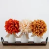 Kirkland's Home Spider Mum Arrangement In Wooden Ledge- Arrangements & Greenery