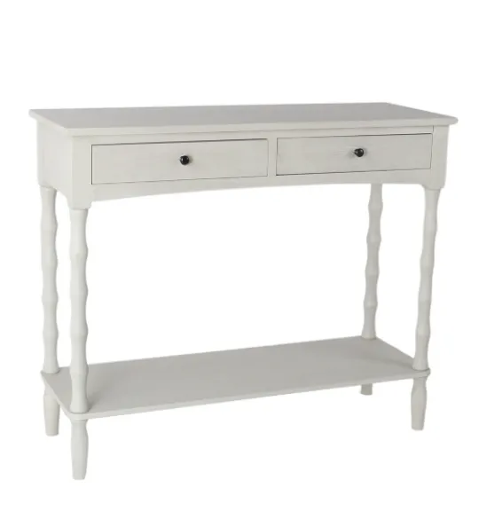 Kirkland's Home Spindle 2-Drawer Console Table- Console Tables