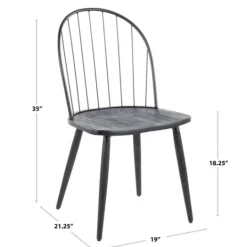 Kirkland's Home Spindle High Back Dining Chairs, Set Of 2- Dining Chairs