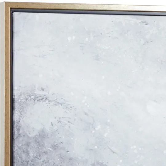 Kirkland's Home Splatter Abstract Framed Canvas Art Print- Canvas Art