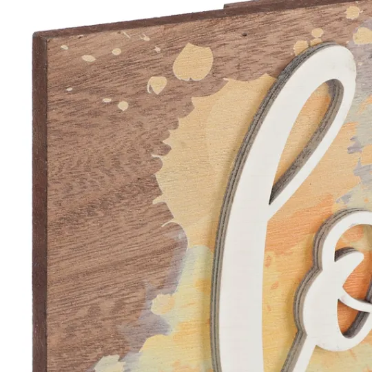 Kirkland's Home Splattered Look What I Did Plaque With Clips- Wall Quotes & Signs