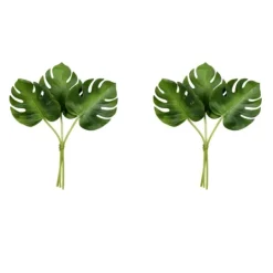 Kirkland's Home Split Philodendron Leaf Bundles, Set Of 2- Stems & Bouquets