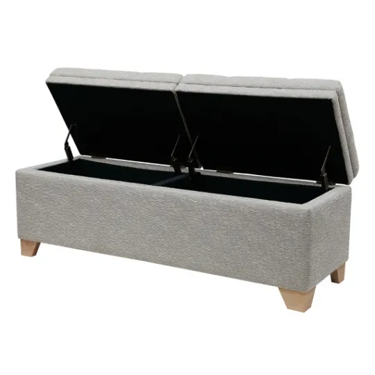 Kirkland's Home Split Seat Jackson Storage Bench- Benches & Ottomans