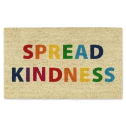 Kirkland's Home Spread Kindness Rainbow Coir Doormat- Doormats