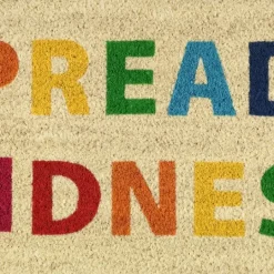 Kirkland's Home Spread Kindness Rainbow Coir Doormat- Doormats