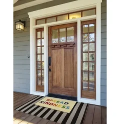 Kirkland's Home Spread Kindness Rainbow Coir Doormat- Doormats