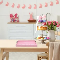 Kirkland's Home Spring Has Sprung Wood Tray- Decorative Trays