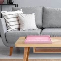 Kirkland's Home Spring Has Sprung Wood Tray- Decorative Trays