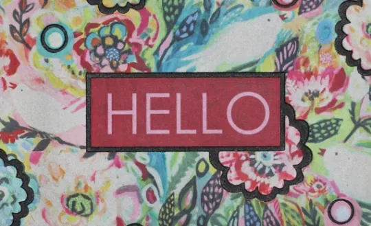 Kirkland's Home Spring Sunset Floral Doormat- Doormats