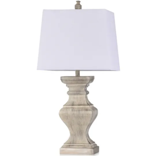 Kirkland's Home Square Candlestick Table Lamp- Table Lamps