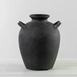 Kirkland's Home Stamos Matte Terracotta Vase, 10 In.- Vases