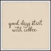 Kirkland's Home Start With Coffee Framed Wall Plaque- Wall Quotes & Signs
