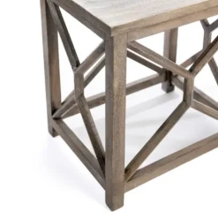 Kirkland's Home Stephan Natural Wood Side Table- Accent & End Tables
