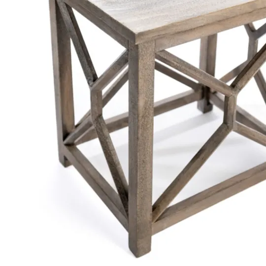 Kirkland's Home Stephan Natural Wood Side Table- Accent & End Tables