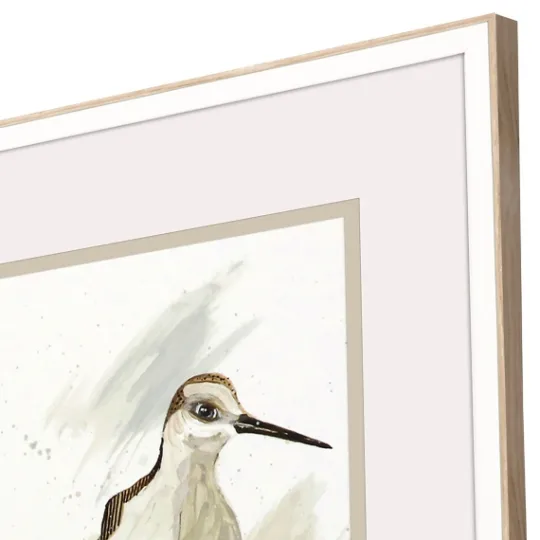 Kirkland's Home Stilt Birds Framed Art Prints, Set Of 2- Framed Art