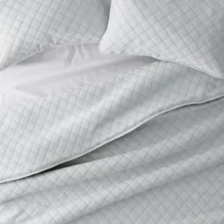 Kirkland's Home Stitched Diamond 3-Pc. Queen Quilt Set- Quilts
