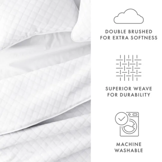 Kirkland's Home Stitched Diamond 2-Pc. Twin Quilt Set- Quilts