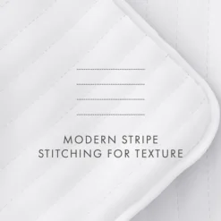 Kirkland's Home Stitched Stripes 2-Pc. Twin Quilt Set- Quilts