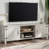 Kirkland's Home Stone Barn Door Tv Stand- Tv Stands & Media Consoles