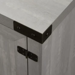 Kirkland's Home Stone Barn Door Tv Stand- Tv Stands & Media Consoles