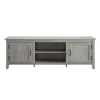 Kirkland's Home Stone Grooved Door Modern Farmhouse Tv Stand- Tv Stands & Media Consoles
