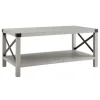Kirkland's Home Stone Modern Farmhouse Coffee Table- Coffee Tables