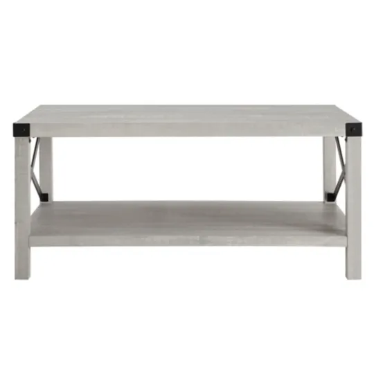 Kirkland's Home Stone Modern Farmhouse Coffee Table- Coffee Tables