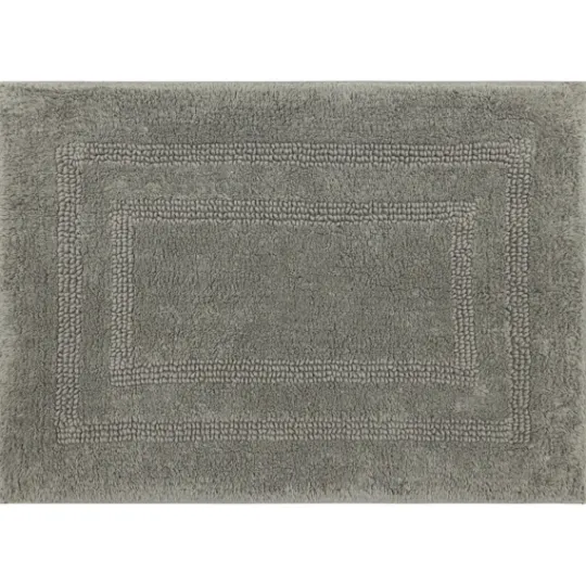 Kirkland's Home Stone Plush Reversible Cotton Bath Mat, 34 In.- Bathroom Rugs