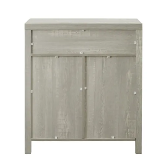 Kirkland's Home Stone Rustic Barndoor Cabinet- Cabinets & Sideboards