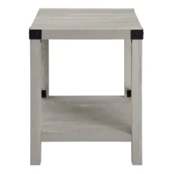 Kirkland's Home Stone Rustic Wood Accent Table- Accent & End Tables