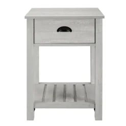 Kirkland's Home Stone Single Drawer Accent Table- Accent & End Tables