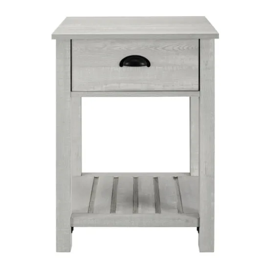 Kirkland's Home Stone Single Drawer Accent Table- Accent & End Tables