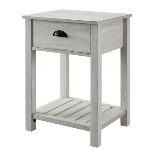 Kirkland's Home Stone Single Drawer Accent Table- Accent & End Tables
