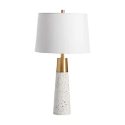 Kirkland's Home Stone Speckled Table Lamp- Table Lamps