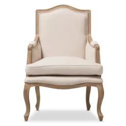 Kirkland's Home Streaked Antique Accent Chair- Accent Chairs