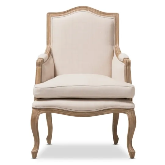 Kirkland's Home Streaked Antique Accent Chair- Accent Chairs