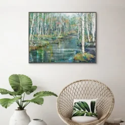Kirkland's Home Streaming Framed Canvas Art Print- Canvas Art
