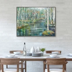 Kirkland's Home Streaming Framed Canvas Art Print- Canvas Art