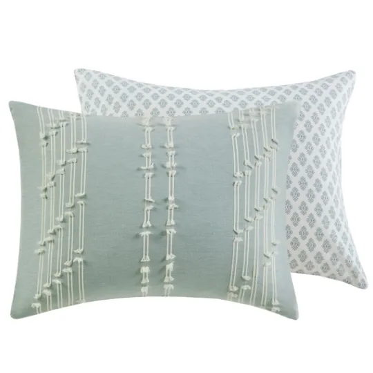 Kirkland's Home Stripe Diamond California King Comforter Set- Comforters
