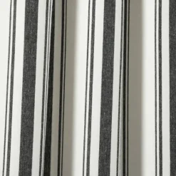Kirkland's Home Stripe Farmhouse Curtain Panel Set, 63 In.- Curtains & Drapes