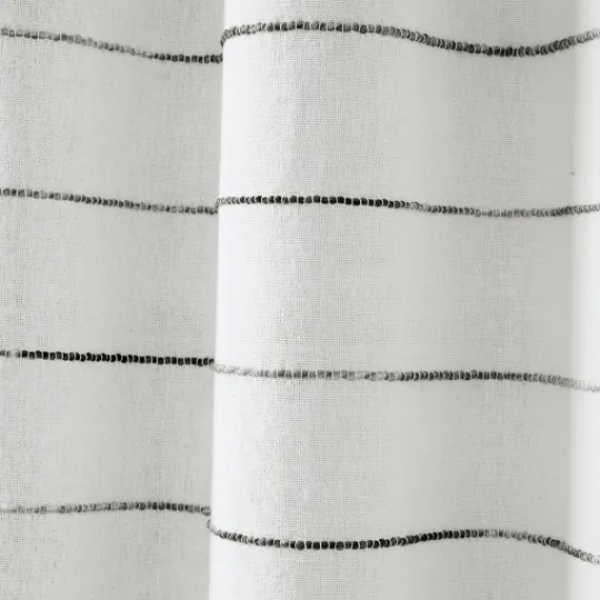 Kirkland's Home Stripe Ombre Shower Curtain- Shower Curtains