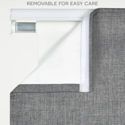 Kirkland's Home Stripe Ricci Blackout Curtain Shade, 23 In.- Curtains & Drapes