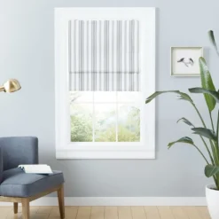 Kirkland's Home Stripe Ricci Out Curtain Shade, 31 In.- Curtains & Drapes