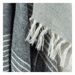 Kirkland's Home Stripe Woven Throw- Blankets & Throws
