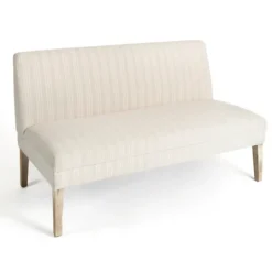 Kirkland's Home Striped Banquette Bench- Benches & Ottomans
