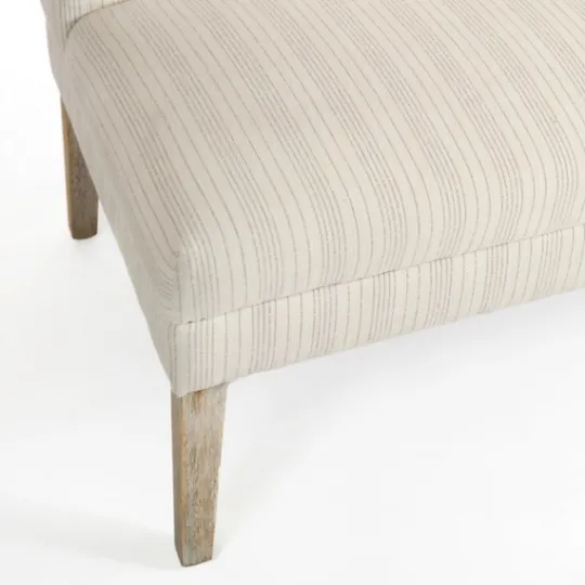 Kirkland's Home Striped Banquette Bench- Benches & Ottomans