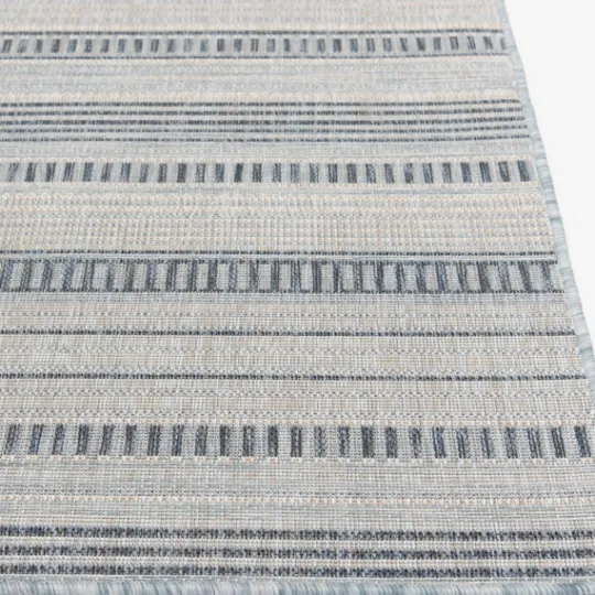 Kirkland's Home Striped Lava Indoor/Outdoor Area Rug, 5X7- Outdoor Rugs